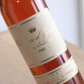 Sauternes Classification - Premier Cru Classé Supérieur