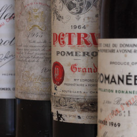 Cru classé wines - Bordeaux and Burgundy
