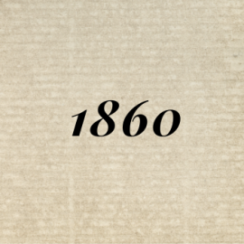 1860 Vintage wine