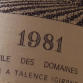 1981 Wine