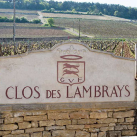 Clos des Lambrays appellation wine