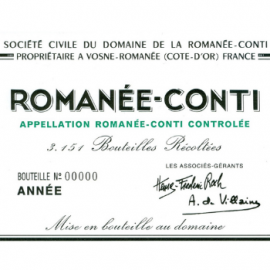 Romanée Conti appellation wine