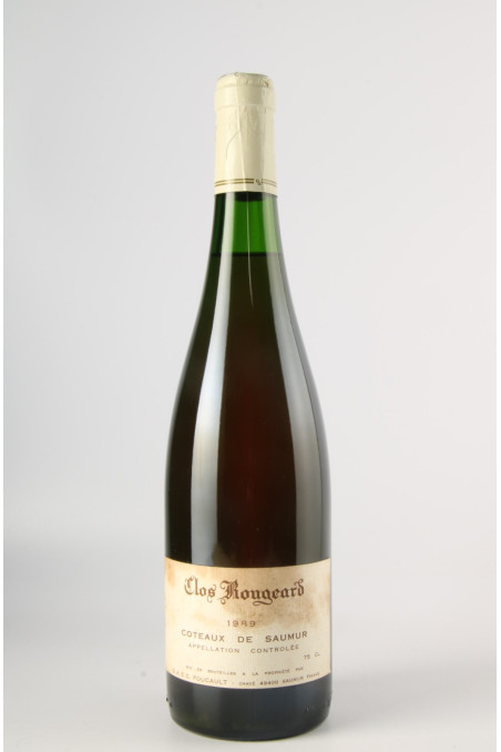 CLOS ROUGEARD - Coteaux de Saumur 1989