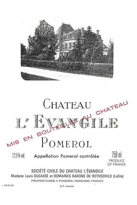 CHÂTEAU L’EVANGILE 1951