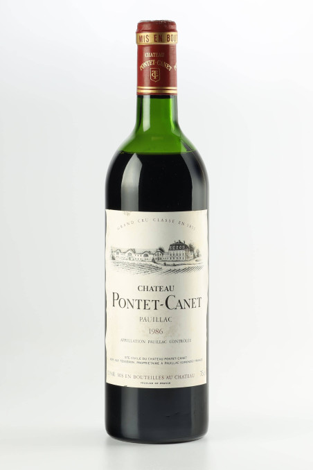 CHÂTEAU PONTET CANET 1986