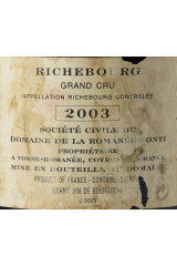 DOMAINE DE LA ROMANEE CONTI 2003