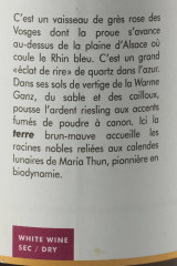 DOMAINE DIRLER-CADE Elément Terre Kitterlé Sec 2022