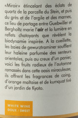 DOMAINE DIRLER-CADE Element Air Spiegel Vendanges Tardives Doux 2019