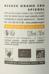 DOMAINE DIRLER-CADE Element Air Spiegel Vendanges Tardives Doux 2019