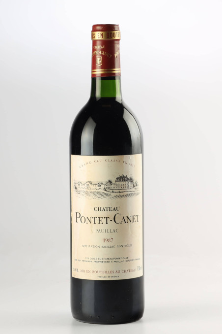 CHÂTEAU PONTET CANET 1987