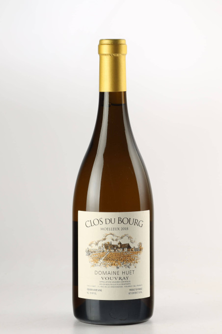 DOMAINE HUET Clos du Bourg Moelleux 2018