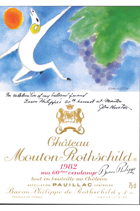 CHÂTEAU MOUTON ROTHSCHILD 1982