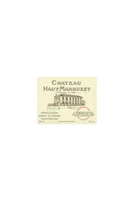 CHÂTEAU HAUT MARBUZET 1989