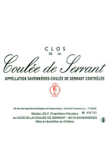 NICOLAS JOLY Clos de la Coulée de Serrant 1999